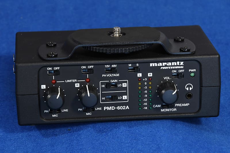 Marantz Professional PMD-602A 2-Channel DSLR Audio Interface image 1