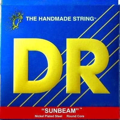 DR NMR5-45 SUNBEAM 5-String Nickel Plated Bass String Set, 45-125