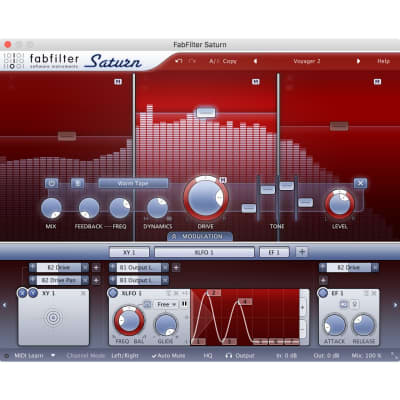 FabFilter Saturn 2 Distortion Saturation Plug-In image 2