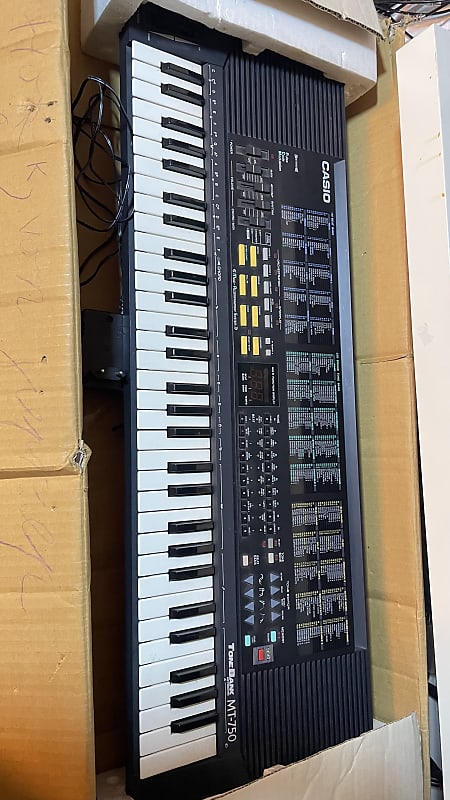 【中古動作品】カシオ CASIO TONE BANK MT-750 Casio Tonebank MT-750 | Reverb
