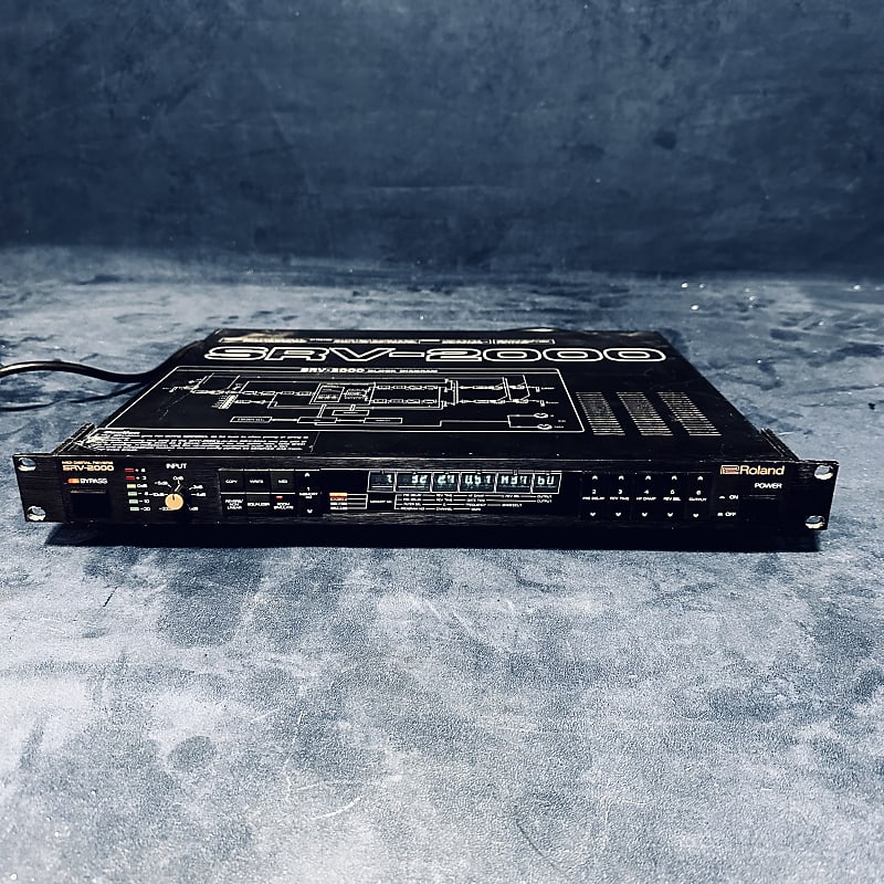 Roland SRV-2000 Vintage Digital Reverb Effects Processor