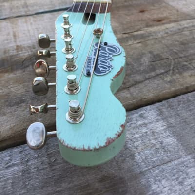 Pardo Guitars- Firecaster  green image 10
