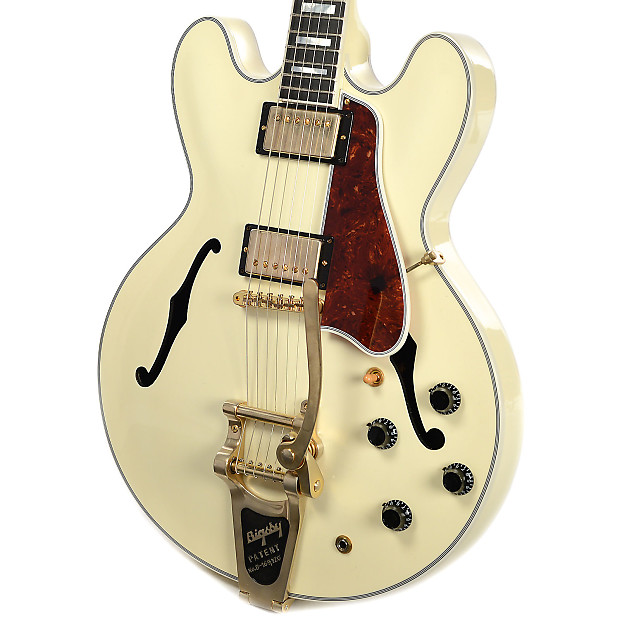 Gibson Memphis ES-355 VOS Classic White w/Bigsby (Serial