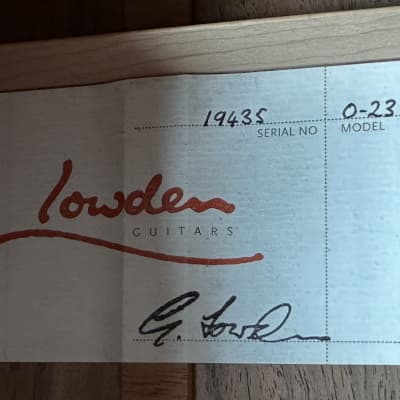 Lowden O23 Cedar/Walnut Jumbo Made in Ireland with K&K Pick-Up & Case image 4
