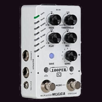 Mooer Looper X2 Guitar Effects Pedal + Power Supply image 8