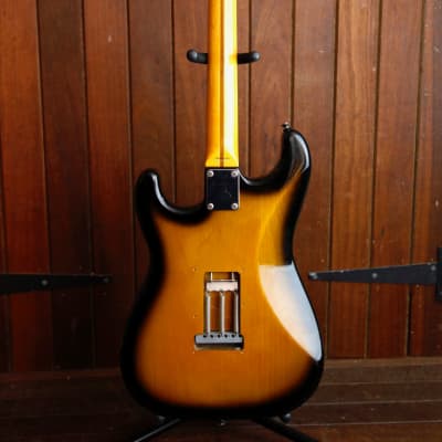 Fender Japan ST-57 Stratocaster 2-Tone Sunburst Electric Guitar Pre-Owned image 9