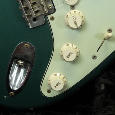 Fender  Stratocaster  59 custom shop 2005 limited 100  John English  + junior pro sherwood green image 7