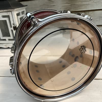 Pearl Professional DLX tom 10x8” 1983 - Wine red image 11