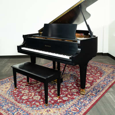 Baldwin 6'3" Model L Grand Piano | Satin Ebony | SN: 324966 image 2