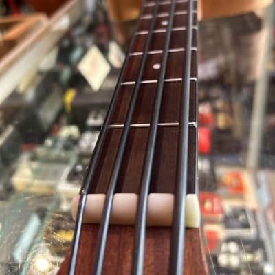 Gold Tone M-Bass25 Micro 25" Scale Acoustic/Electric Bass Natural image 15