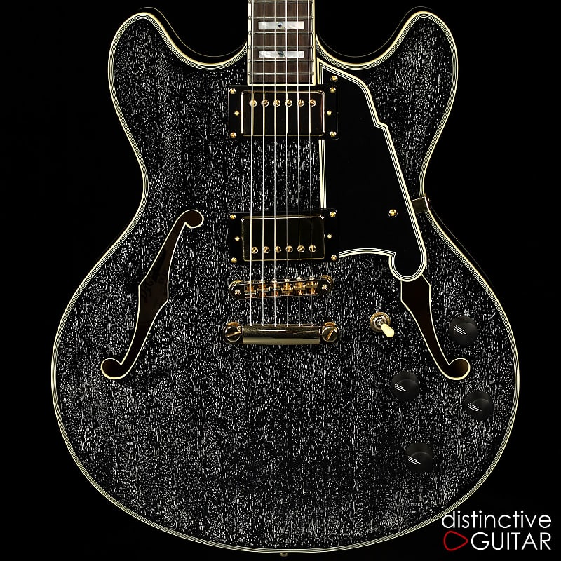 D'Angelico Excel DC Black Dog image 1