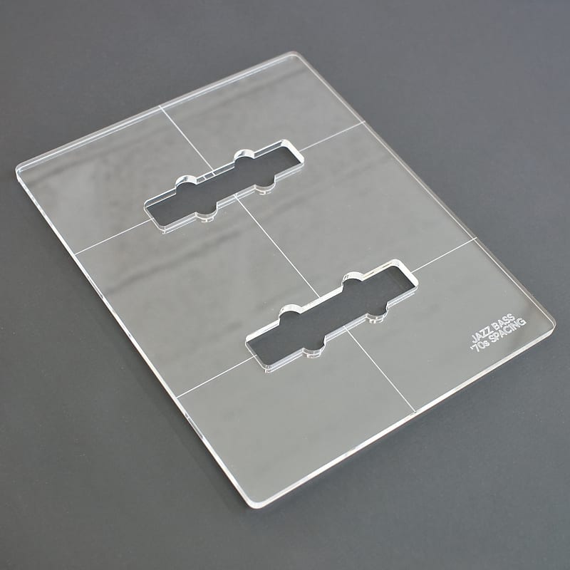 Pickup Routing Template Jazz Bass Set (4 String, 1970s Reverb UK