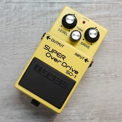 Boss SD-1 Super Overdrive 1981 - 1988 Made In Japan | Reverb