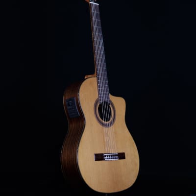 Cordoba C7-CE Cedar Top Nylon String Guitar image 8