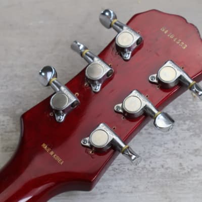 1994 Epiphone Korea (by Gibson) G-400 LH Left Handed SG (Cherry Red) image 13