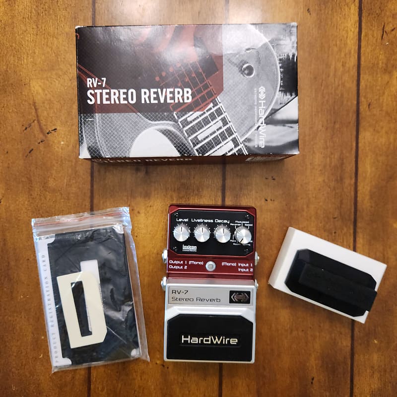 DigiTech Hardwire RV-7 Stereo Reverb