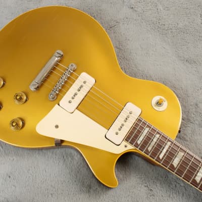 Gibson Les Paul Standard Goldtop Tunomatic late 1955 + OHSC - Near  MINT condition image 11