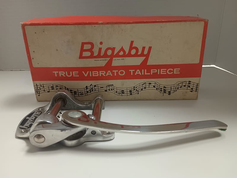 Vintage 1960's Bigsby B5 Vibrato Tailpiece In Original Box | Reverb