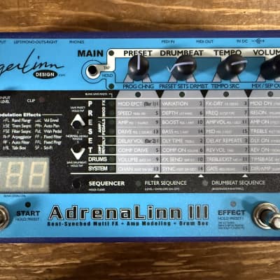 RogerLinnDesign Adrenalinn3 & MIDIコントローラ Roger Linn Design AdrenaLinn III Multi-effects Processor