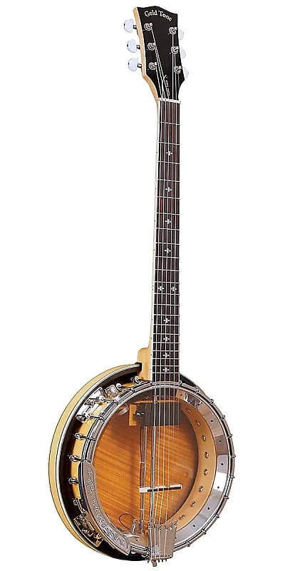 Gold Tone GT-750 Deluxe Hard Rock Maple Neck 6-String Banjitar(Banjo-Guitar) w/Gig Bag & Resonator image 1