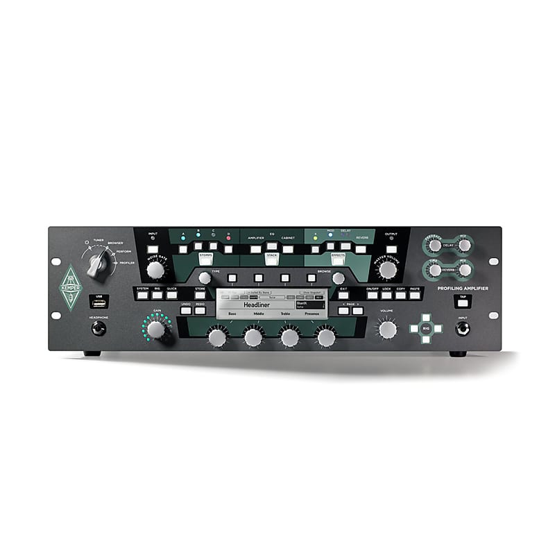 Kemper Profiler Rack Rackmount Profiling USB MIDI Solid State Guitar Amp Head image 1