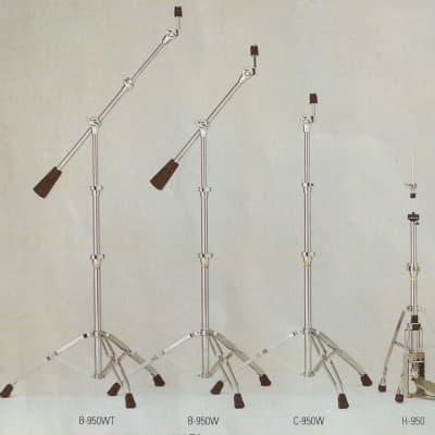 Pearl B-950W Counterweighted Boom Stand 1991 Gold Label | Reverb