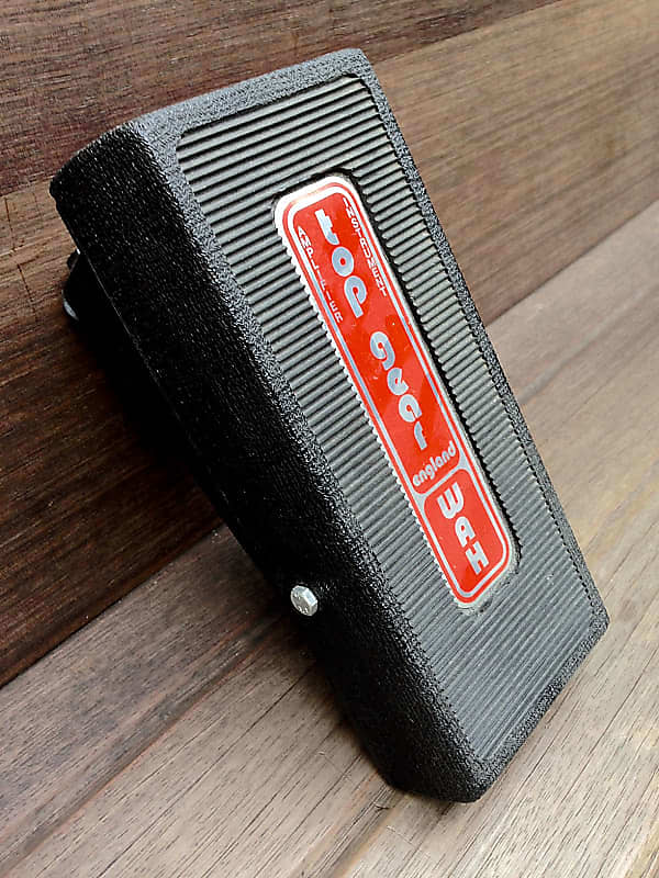 Top Gear London Wah Wah Pedal 1970's - A piece of rock history & extremely rare image 1