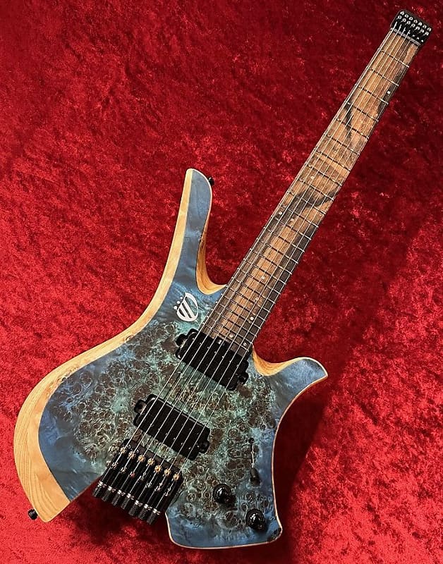 Overload Custom Guitars Themis 7 Custom -Blue Burst- [GSB019