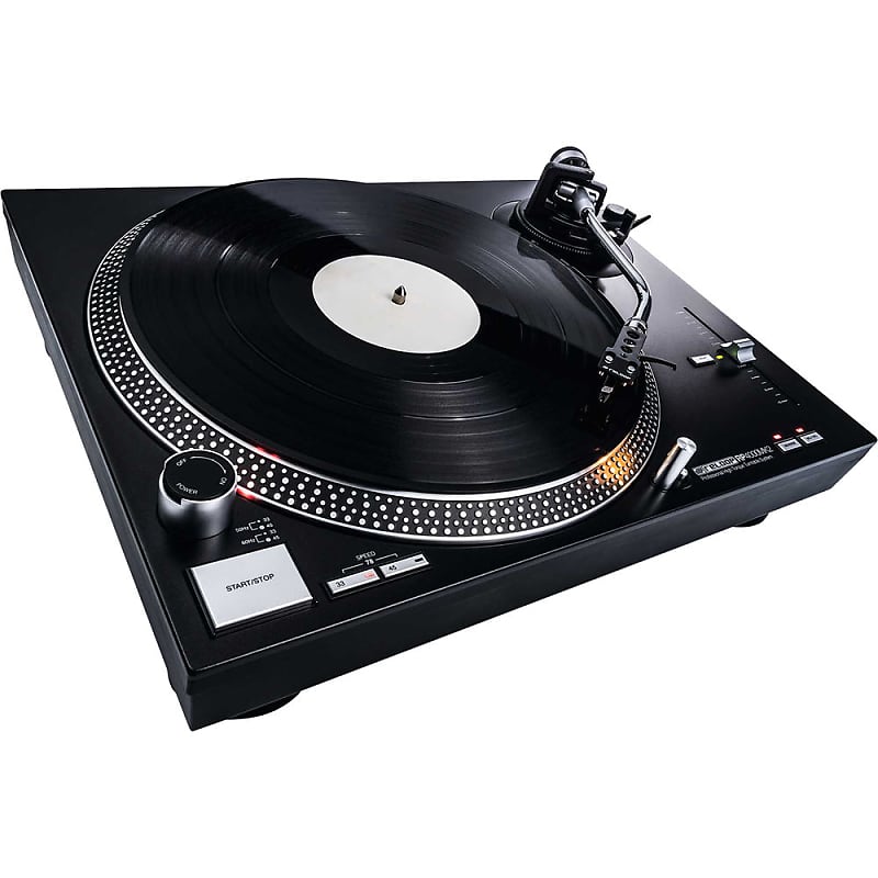 Reloop RP-4000 MK2 Quartz-Driven DJ Turntable with High-Torque Direct Drive  			