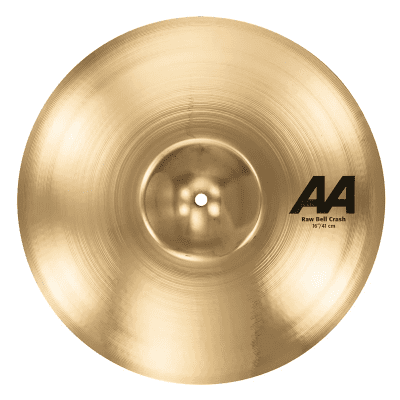 Sabian 16" AA Raw Bell Crash Cymbal