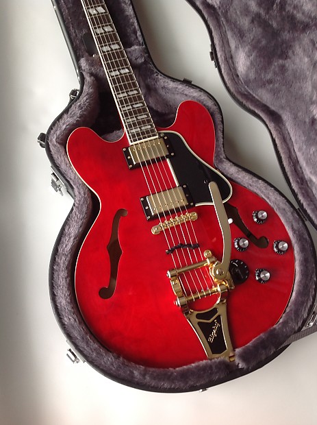 Epiphone ES-345 w/Bigsby 2011 Cherry W/OHSC | Reverb