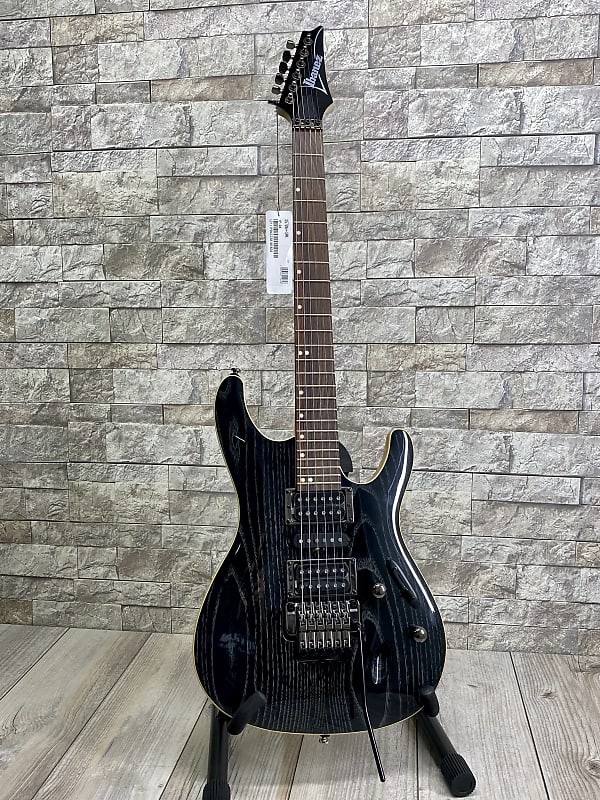 Ibanez #S570AH - Silver Wave Black | Reverb Canada