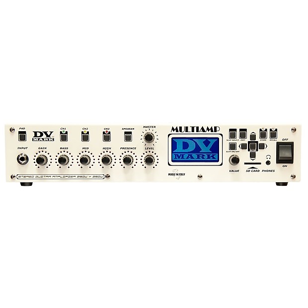 DV Mark DVH130020Z Multiamp 3-Channel Preamp/Effects Processor/Power Amp image 1
