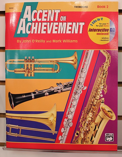 Alfred 00-18266 Accent on Achievement - Trombone (Book 2) image 1
