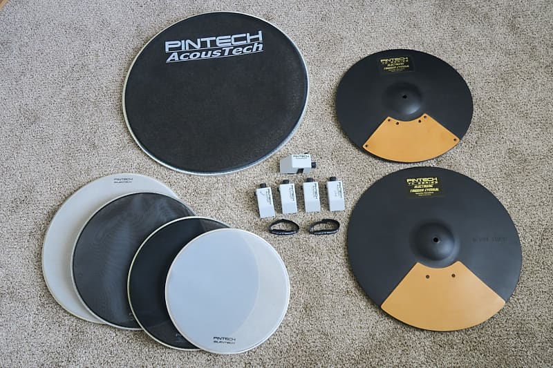 Pintech AcousTech 5Piece Acoustic to Electronic Drum Set Reverb