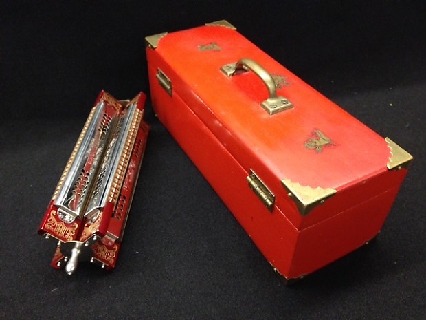 HOHNER ホーナー tremolo QUARTET ハーモニカ Hohner Tremolo Quartet harmonica Germany With hard case