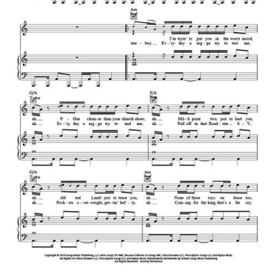 The Weeknd - Earned It Sheet music for Piano (Solo)