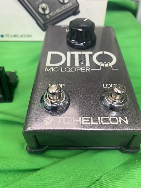 TC Helicon Ditto Mic Looper - Foot Pedal | Reverb