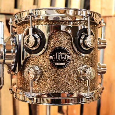 DW Performance Maple Ginger Glitter Snare Drum - 7x13