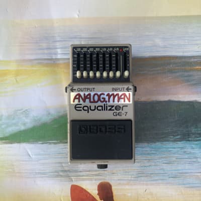 Analogman Boss GE-7 Equalizer with Mod | Reverb Analogman Boss GE-7 Equalizer with Mod | Reverb