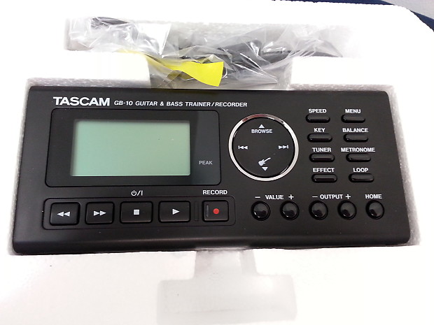 Tascam GB-10 All In One Guitar/Bass Trainer Black
