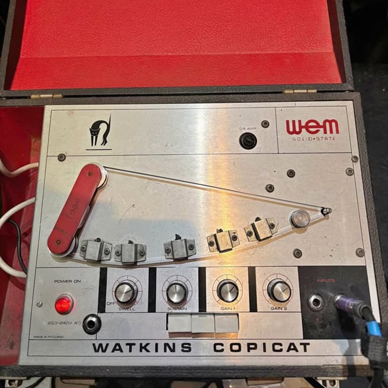 70's WEM Watkins Copicat Tape Echo Delay (FULLY FUNCTIONING & RARE!)