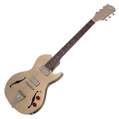 B&G Guitars Step Sister Crossroads - Cutaway / P90 - Champagne - SSCHPCP - Semi-Hollow Electric Guitar - NEW! image 5