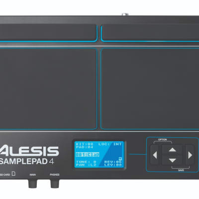 Alesis SamplePad 4 Compact 4-Pad Percussion and Sample-Triggering Instrument