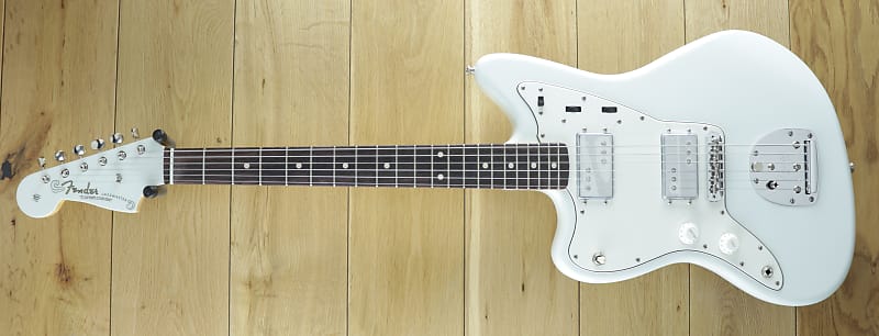 Fender Custom Shop Dealer Select CuNiFe Wide Range Jazzmaster NOS Olympic White Left Handed R126395 image 1