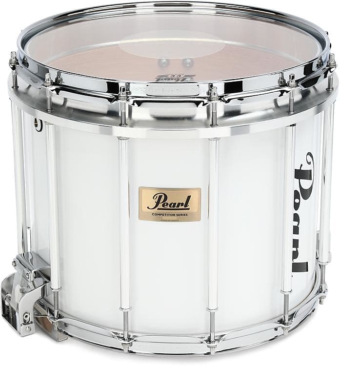 Pearl Competitor CMSX Marching Snare Drum - 13 x 11 inch - Pure White image 1