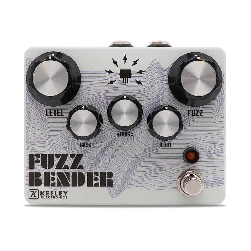 Keeley Keeley Fuzz Bender - White Waves Fuzz Pedal - 2022 Limited Edition  (Only 50 units)