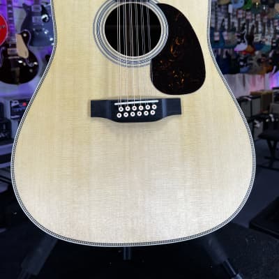 Martin HD12-28 12-String Acoustic Guitar - Natural Authorized Dealer Free Ship! 852 GET PLEK’D! image 4