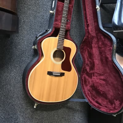 TAKAMINE F-365 MS Acoustic jumbo guitar made Japan 1975 very good with original hard case image 1