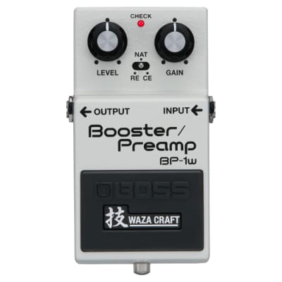 Boss BP-1W Booster / Preamp Waza Craft 2023 - Present - White image 1